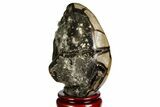 Septarian Dragon Egg Geode - Barite Crystals #143144-2